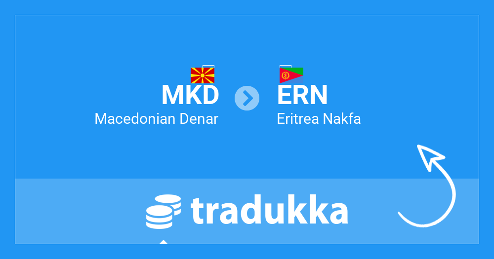 🇪🇷 1,001.00 MKD (Macedonian Denar) to ERN (Eritrea Nakfa) | Tradukka