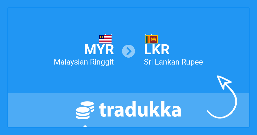 🇱🇰 1.00 MYR (Malaysian Ringgit) to LKR (Sri Lankan Rupee)  Tradukka