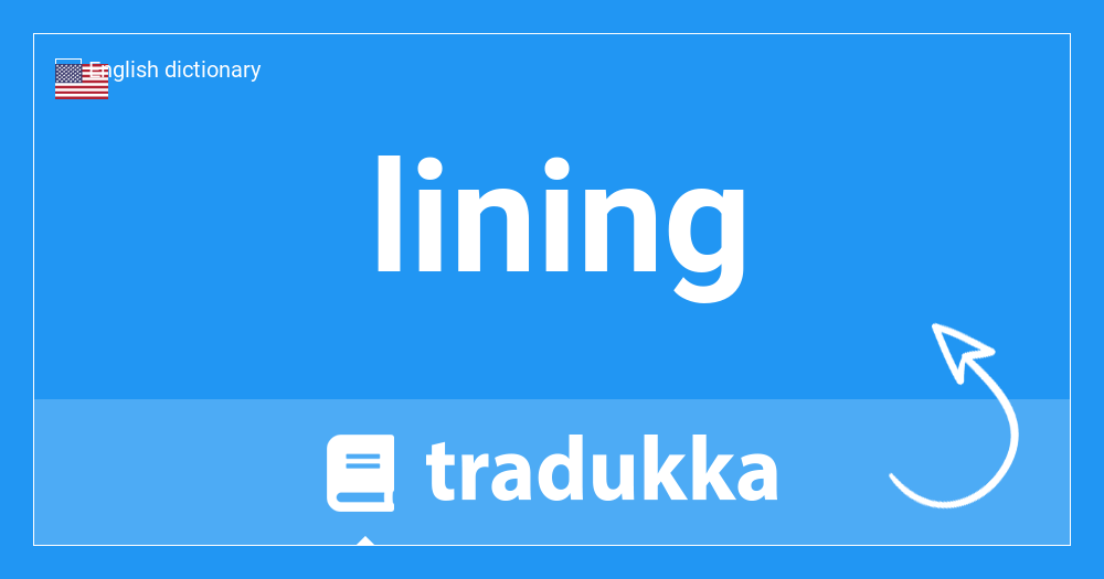 What is lining in Dutch? voering