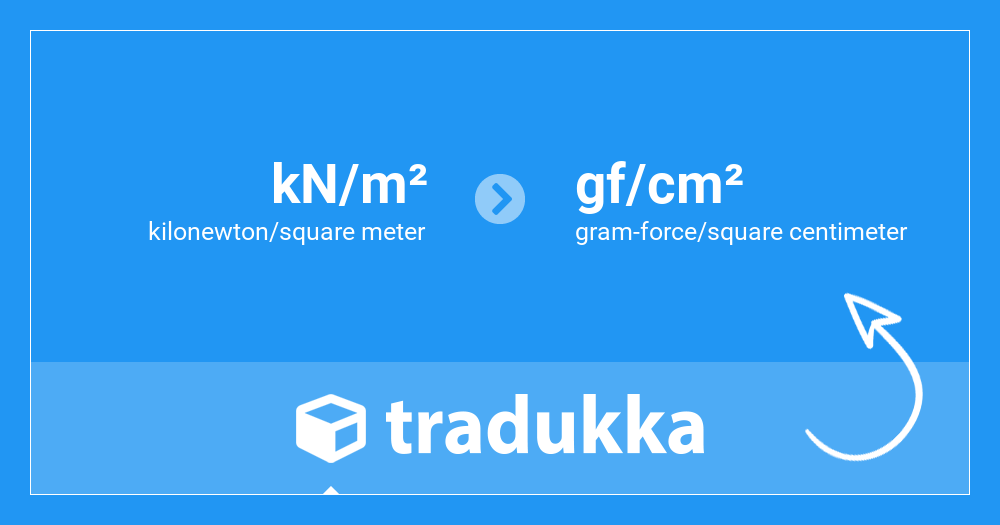 Convert kilonewton/square meter (kN/m²) to gram-force/square centimeter ...