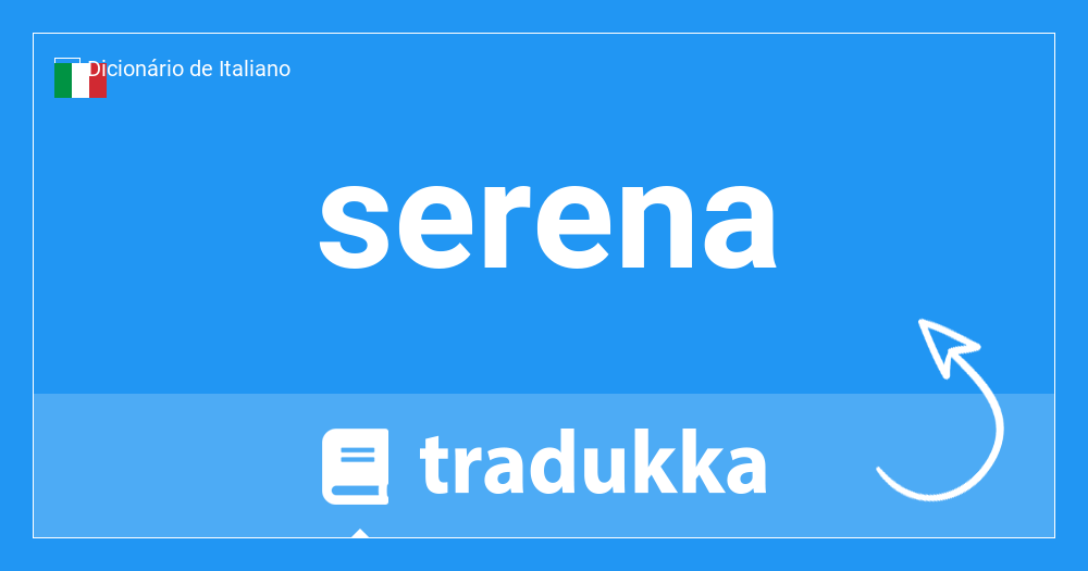 SERENA - Espanhol, dicionário colaborativo